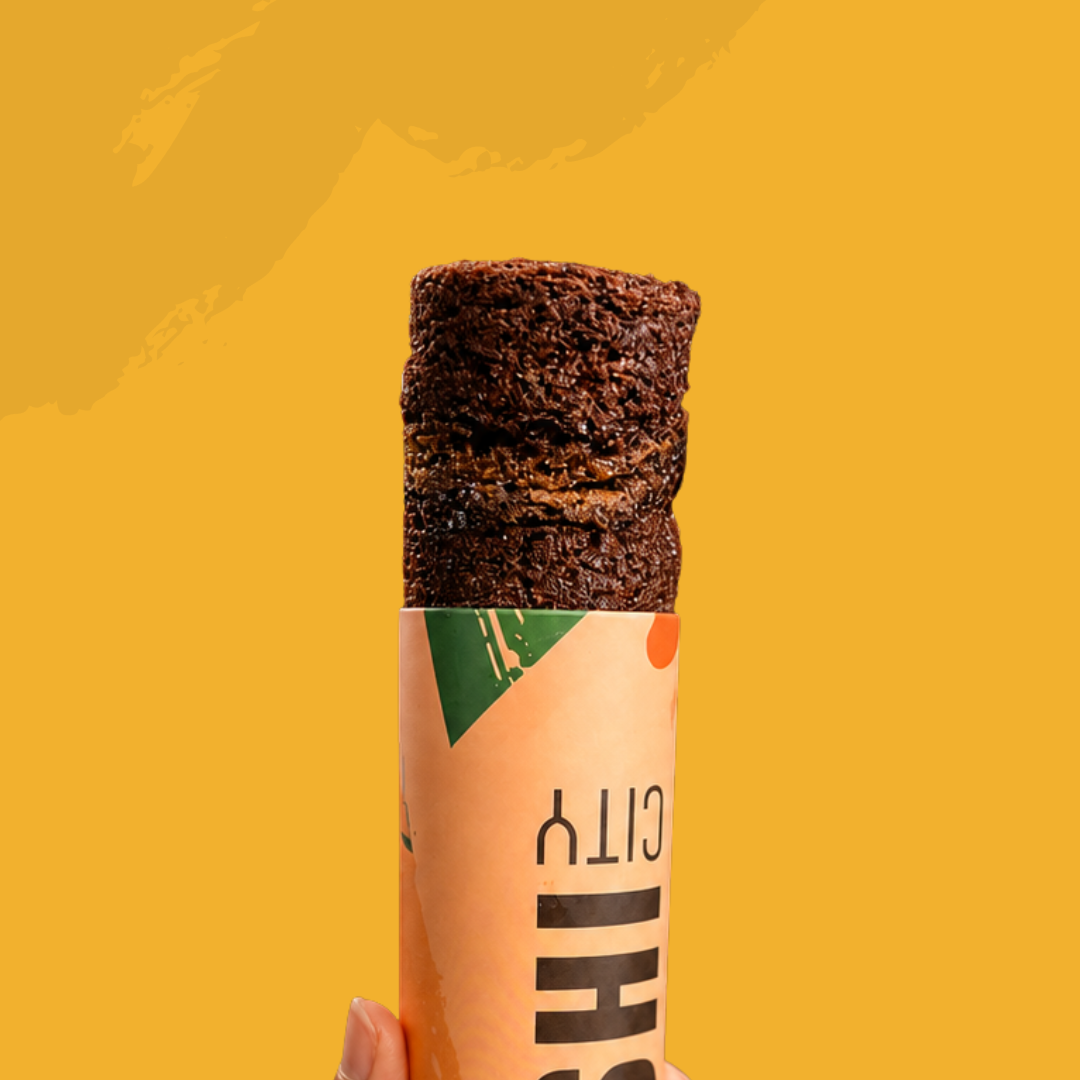 Push-up sushi tube — Chocolate Fudge