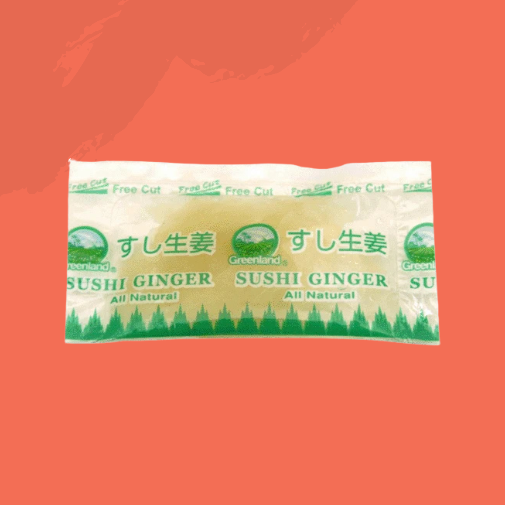 Push-up sushi tube — Sushi Ginger