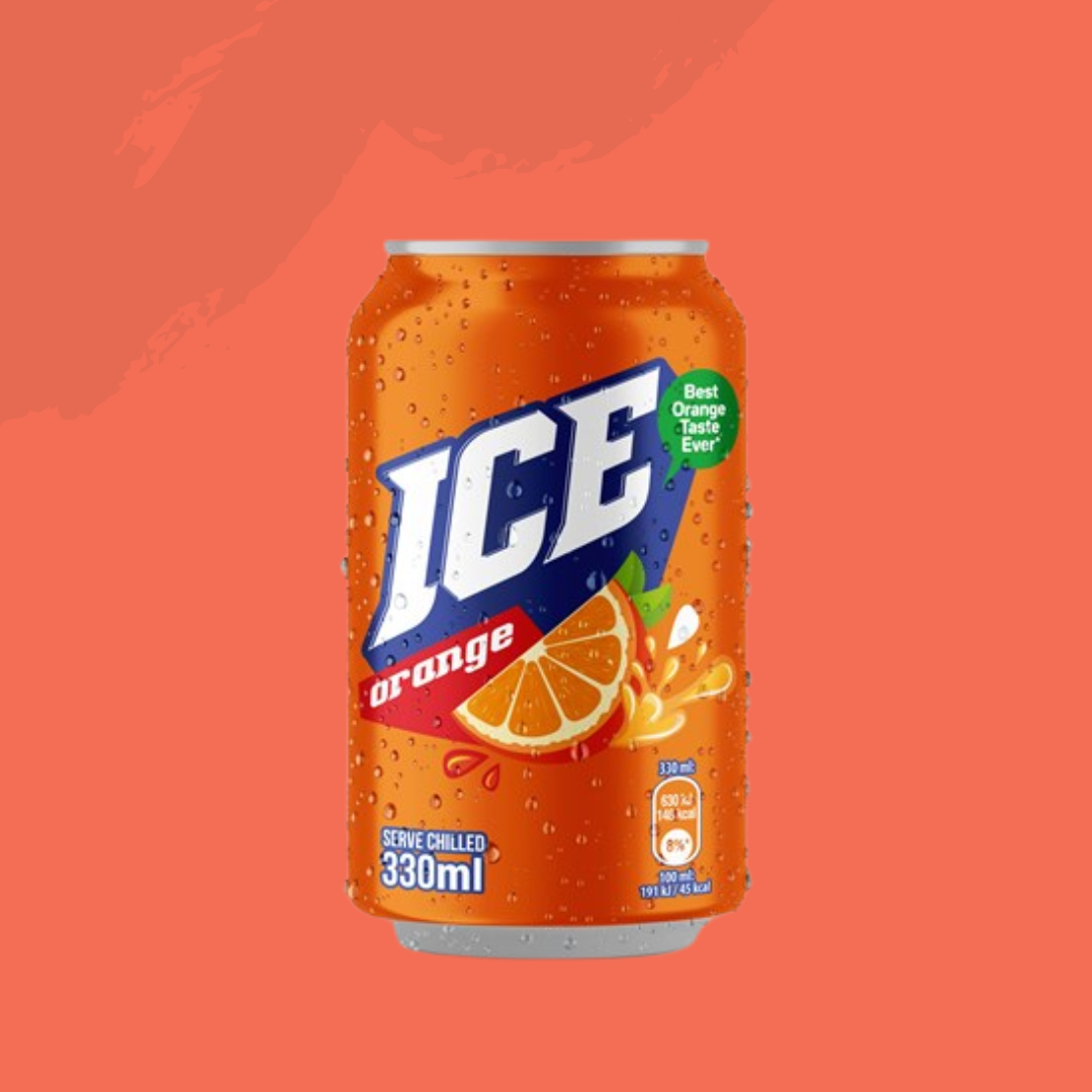 Push-up sushi tube — Ice Orange
